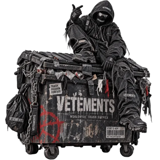 Кейс VETEMENTS на Musor Drop
