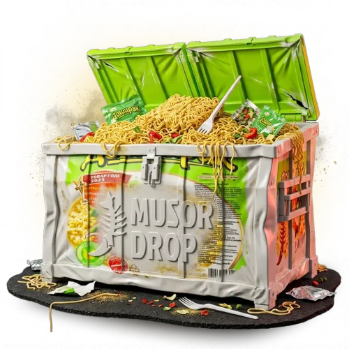 Кейс Мятый дошик на Musor Drop