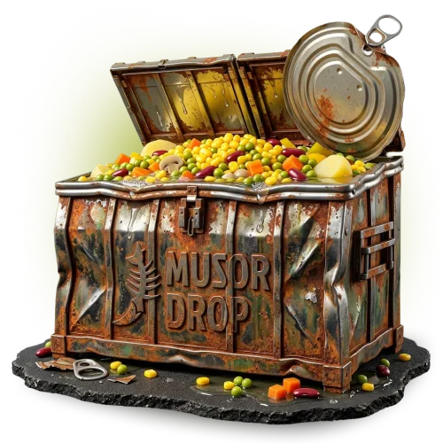 Кейс Ржавая банка на Musor Drop