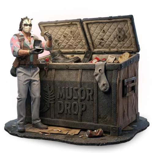 Кейс Карман бомжа на Musor Drop